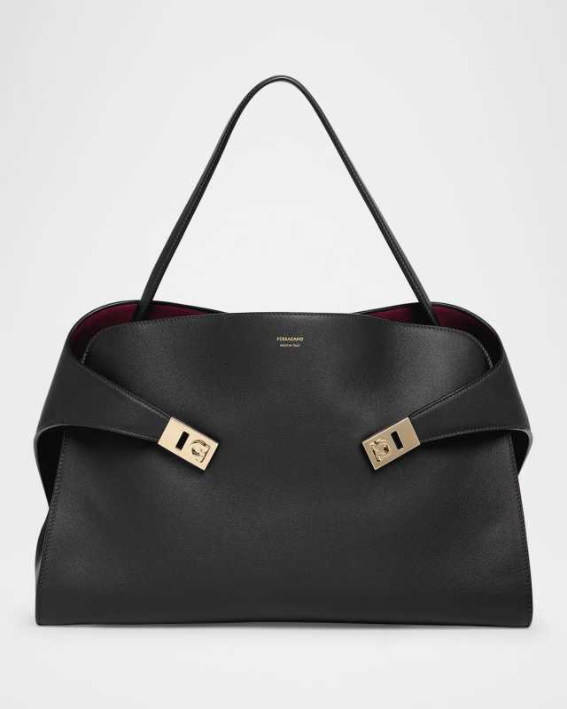 Large Hug Soft Bicolor Shoulder Bag